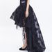 High-waisted Elastic Band Casual Mesh Tulle For Women, Irregular Hem Tutu Skirt_ecoleips.com