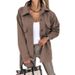 Women's Belted Wool-Blend Trench Coat – Single-Breasted Notch Lapel Long Sleeve Jacket, Elegant & Versatile (7 Colors, S-3XL)_ecoleips.com