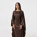 Women's Clothing Fashion Splicing Dubai Turkish Elegant Dress_ecoleips.com