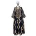 Muslim Women's Robe With Intricate Mesh Embroidery, Loose-fitting Plus-size Dubai Middle Eastern Arab Abaya Long Dress_ecoleips.com