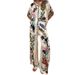 2026 New Spring Women's Clothing European And American Foreign Trade Fashion Casual Loose Shirt Printed Pants Set_ecoleips.com