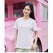 Large Size Summer New Loose Round Neck Ice Silk Quick Drying Men's And Women's Cool Short Sleeved T-shirt_ecoleips.com