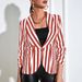 's Best-selling Autumn Women's Casual Blazer With Three-quarter Pleated Sleeves, Slim Fit, Fashionable For Work_ecoleips.com