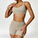 Women's Naked Feel Yoga Set - High Waist Workout Outfit With Moisture-Wicking Fabric Running & Gym Clothes 2-Piece Set_ecoleips.com