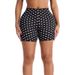 Women's Versatile Printed Lace Trim Motorcycle Shorts J26PT115 Spring Summer European American Style Tight Fitting Clothing_ecoleips.com
