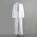 Aria Basics Aria Basics Cross-Border Cotton Pants European American 2025 Spring Summer New Loose Long-Sleeved Shirt Casual Set For Women_ecoleips.com