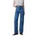 Women's Clothing Jeans Women's Autumn New Style Light Luxury Texture Big Cow Fabric Tall And Thin Three Color High Waist Straight Pants_ecoleips.com