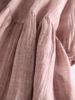 Elegant High-End Cotton Linen Dress Women's Fashionable Oversized Skirt A-Line Long Robe Drifting Style Summer Commute Pure C..._ecoleips.com