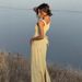 Women's Clothing Spring/Summer Suspender Dress Set Suspender Waist Cinching Top Fishtail Long Skirt_ecoleips.com