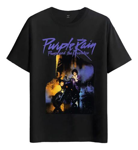 Women's T-Shirts Tshirt Muscle Freaks Prince Purple Rain Estilo Music Icon_ecoleips.com