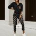 Z005 European And American Women's Fashion Hot-Selling Printed Long-Sleeve Long-Pants High-Quality Sweatshirt Set_ecoleips.com
