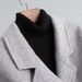 2025 Autumn Winter New Thickened Double-Sided Wool Coat High-End Long Double-Breasted Lace-Up Woolen Jacket For Women_ecoleips.com