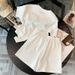 Plus Size White Casual Sports Suit Set For Women High End Fashionable And Youthful Two Piece Shorts New Summer Style_ecoleips.com
