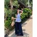 Unique And Stylish V-neck Halter Neck Sleeveless Camisole Women, Summer Design, Versatile Twisted Knot Vacation-style_ecoleips.com