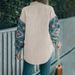 Corduroy Cardigan 2025 Autumn Winter Shirt Ethnic Style Patchwork Thin Coat For Women_ecoleips.com