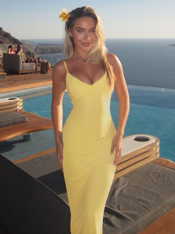Hugcitar Women Elegant Solid Slips Backless Patchwork Sexy Bodycon Maxi Dress Summer Female Vacation Clothes Birthday Party Club_ecoleips.com