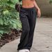 Voya Women's Simple, Comfortable Casual Pants, New Spring/summer Korean Velvet Loose-fitting Draped-fit Pants_ecoleips.com
