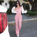 Women's Summer Fashion Street Style Set Halter Neck Backless Tank Top And Slim Fit Trousers New Arrivals_ecoleips.com
