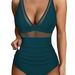 Women's Clothing One Piece Swimsuit Sexy Tight Transparent Bikini Swimsuit Backless See Through_ecoleips.com
