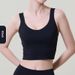 New Sexy Backless Sports Bra, European And American Style, Nude-feel Running Shockproof Vest, Yoga Wear For Women_ecoleips.com