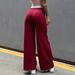 High Waisted Straight Leg Yoga Pants For Women Quick Drying Hip Enhancing Loose Casual Sports Fitness Trousers_ecoleips.com