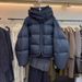 girl 920 Hooded Stand Collar Down Cotton Jacket For Women, New Autumn Winter Short Korean Style Thickened Casual Design Coat_ecoleips.com