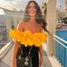 Women's 3D Floral One Piece Swimsuit European American Style Casual Swimwear For Beach Vacation_ecoleips.com
