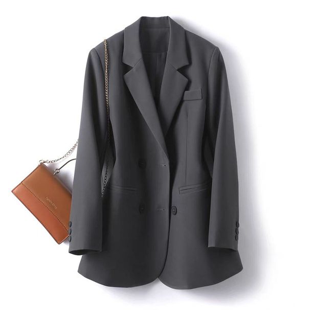 2025s 2025 New Korean Version High-end Casual Versatile Temperament, Age Reducing Female Internet Celebrity Small Suit Jacket,_ecoleips.com