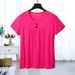 This Summer, Mom Recommends Wearing A Large-Sized, Loose-Fitting Short-Sleeved T-Shirt With A Round Collar That Covers E_ecoleips.com
