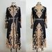 Women’s Clothing Muslim Arabic Women's Print Large Swing Dress_ecoleips.com