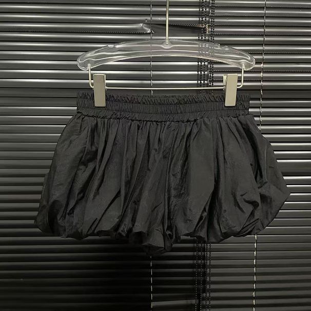 2025 Spring New Design Fashion For Women, Niche Off-Shoulder Tie Shirt + Flower Bud Shorts Two-Piece Set_ecoleips.com