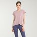 Women’s Clothing Short Sleeved Quick Drying Sportswear T Shirts Fashionable Yoga Clothes Back Tops Running And Jumping Sweat Inducing Fitness Clothes_ecoleips.com