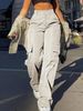 Women's Clothing Casual Overalls Retro Trendy Straight Pants_ecoleips.com