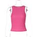 European And American Women's Clothing 2025 Summer New Fashion Street Style Plaid Knitted Slim-fit Slimming Tank Top For_ecoleips.com