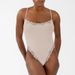 Lace Trim Bodysuit For Women – Sexy American-Style Shapewear With Adjustable Straps (16 Colors) – Satin Stretch Fabric (S-XL)_ecoleips.com