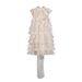 Women's Clothing Celebrity Fashion Retro Lotus Leaf Skirt Spring New Sleeveless Lotus Leaf Edge Collar High End Dress Female_ecoleips.com