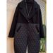 Women's Clothing Winter New Thickened Large Sizemeat Covering Slimming Fashion Splicing Mid Length Coat Cotton Clothing Women's Clothing_ecoleips.com