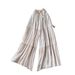 Summer Collection High-Waisted Casual Pants Loose Wide-Leg Culottes Fairy-Like Gentle Style Concealing Flaws And Hips_ecoleips.com