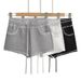 Women's Clothing Color Bright Line Casual Shorts Hot Girl Low Waist Drawstring Slim Sports Hot Pants_ecoleips.com