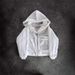 "European Minimalist Hooded Cardigan – Double-Layer Streetwear Coat, Unisex Oversized Fit, Retro Chic Style (Black/White) – S/M/L/XL"_ecoleips.com