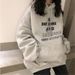 autumn And Winter New Korean-style Thin Hooded Sweatshirt Women, Trendy Loose Top Students, Versatile For_ecoleips.com
