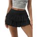 New European And American Multi-layer Cake Stacking Short Skirt Spice Girl Sexy Fashion Lace Short Skirt Skirt_ecoleips.com