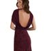 Women's Clothing Women's French Style Bodycon Dress Scarf Collar Sexy Backless Lace Patchwork Autumn Fashion Clothing_ecoleips.com