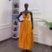 Elegant Women's Halter Neck Maxi Dress Spring 2026 Flowy A-Line Silhouette with Waist Tie Slimming Fit Casual Dress_ecoleips.com