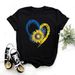 Summer European And American Cross-border Foreign Trade Wholesale T-shirts, Round-neck Casual Plus-size Loose_ecoleips.com