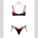 Women's Y2K Bikini Cross Border Two Tone Faux Two Piece Sexy Beach Outdoor Swimsuit Summer New Arrivals European American Style_ecoleips.com