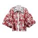 Women's Clothing Printed High Waist Shirt For Women Slim Fit Versatile Top_ecoleips.com