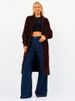 K Long Loose Cardigan For Women, Soft And Fluffy Over-the-knee Knitted Coat, Lazy Style Outerwear. No Bag_ecoleips.com