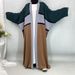 Cross Border Exclusive Muslim Patchwork Cardigan Robe Middle East Türkiye Dubai Fashion Floor Length Skirt 1459_ecoleips.com