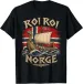 Women's T-Shirts Ro! Norge Viking Longship Norway Flag Scandinavian T-Shirt_ecoleips.com